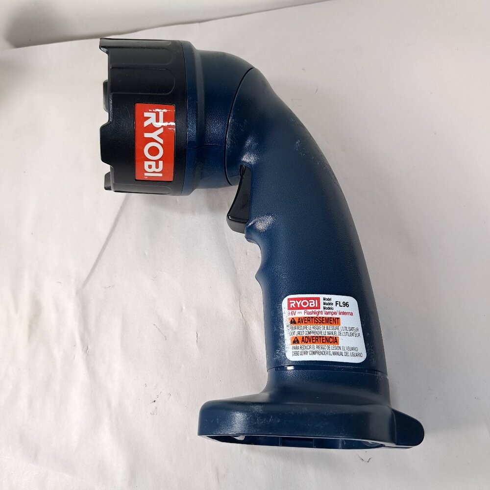 Ryobi Flashlight Worklight‎ 9.6V Swivel Head Work Light F96 Tool ONLY READ